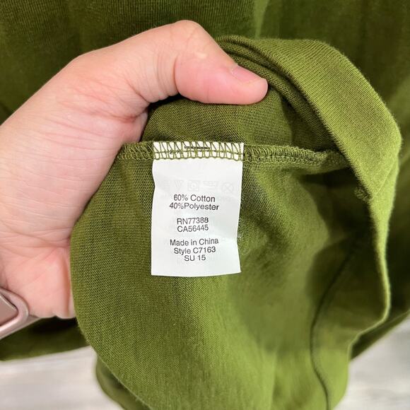 NWT J. Crew Factory Women's Green Stretch Sleeveless Drapey Dress Size S - Picture 4 of 6